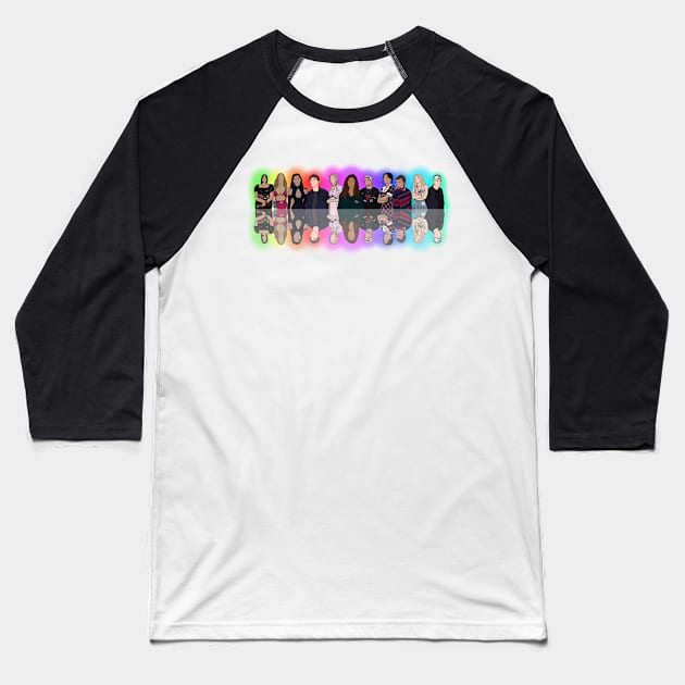 Euphoria season 2 Baseball T-Shirt by HeavenlyTrashy